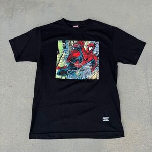 Grizzly‎ Griptape Marvel Spider-Man Graphic T-Shirt Mens Medium Black